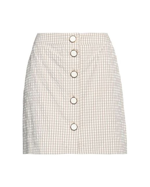 Golden Goose Mini skirt Dove Cotton Linen