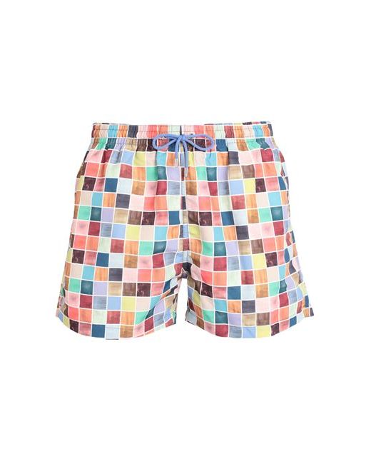 Paul Smith Man Swim trunks Blush Recycled polyester Polyester