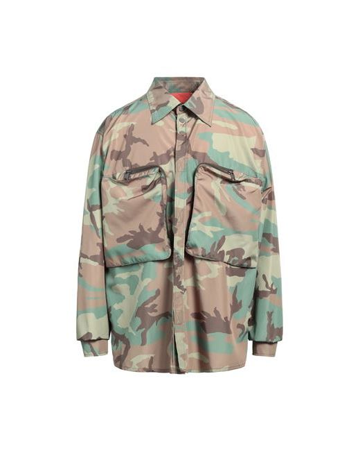 Dolce & Gabbana Man Shirt Military Polyester Polyamide