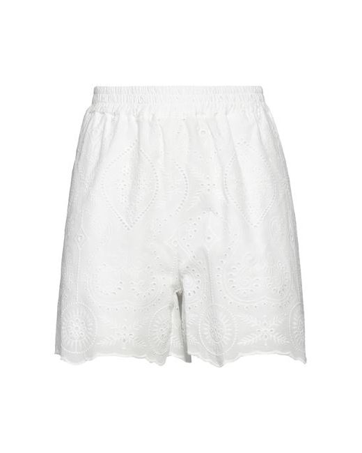 Ottod'ame Shorts Bermuda Ivory Cotton