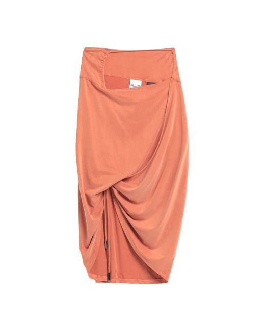 Jacquemus Mini skirt Rust Cupro Elastane