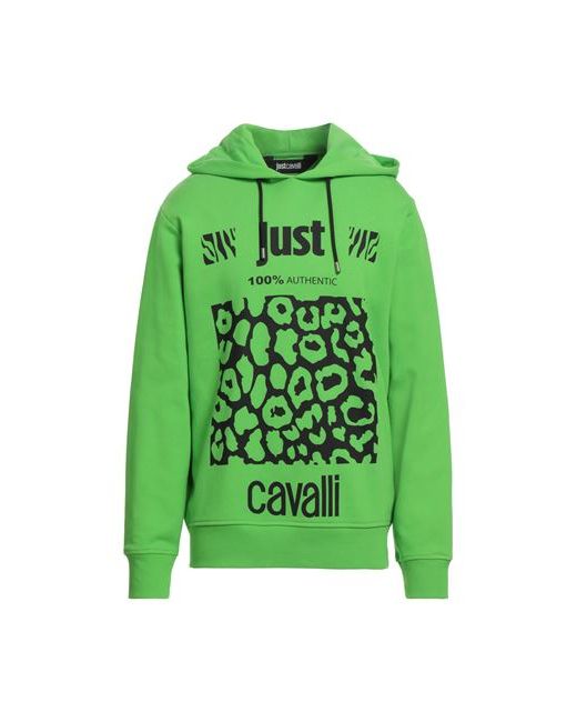 Just Cavalli Man Sweatshirt Acid Cotton Elastane