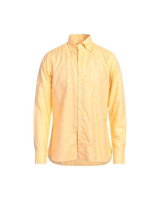 Sonrisa Man Shirt Apricot ¾ Cotton Linen