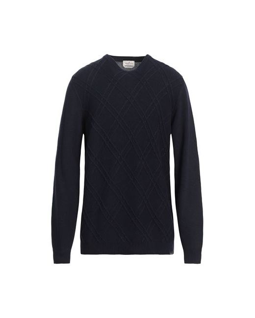 Brooksfield Man Sweater Midnight Polyamide Viscose Wool Cashmere