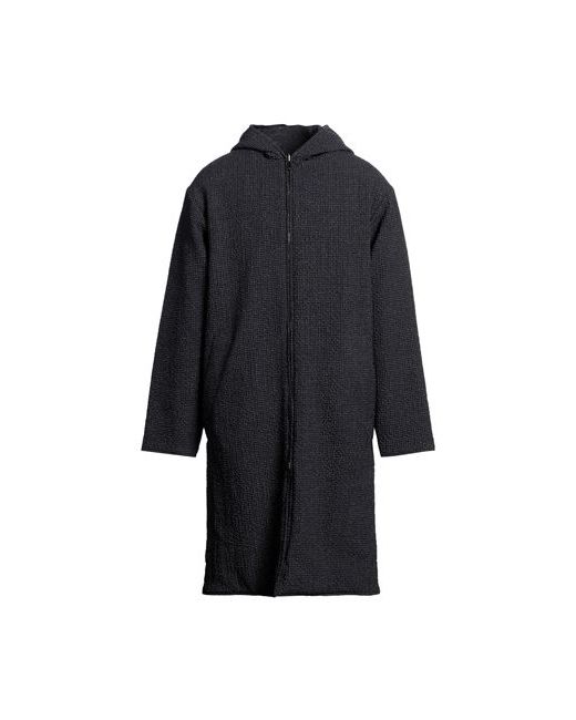 Emporio Armani Man Overcoat Midnight Virgin Wool Elastane Polyamide