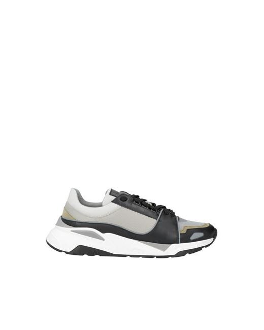 Canali Man Sneakers Light Leather Textile fibers
