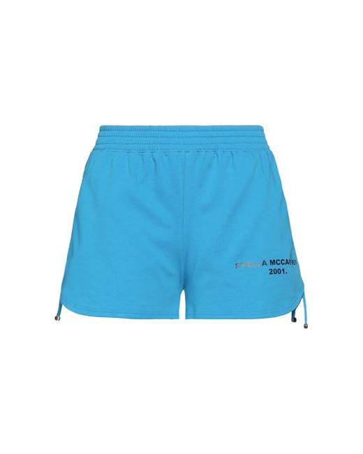 Stella McCartney Shorts Bermuda Azure Cotton