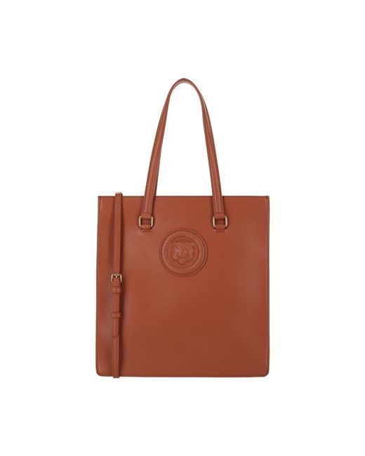 Just Cavalli Monocromatic Logo Tote Bag Shoulder bag Polyester