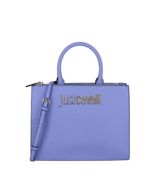 Just Cavalli Logo Shoulder Bag Handbag Polyester