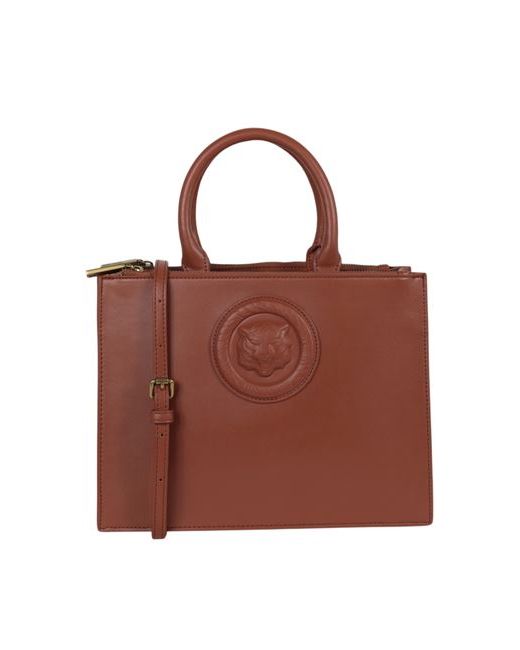 Just Cavalli Monocromatic Logo Shoulder Bag Handbag Polyester