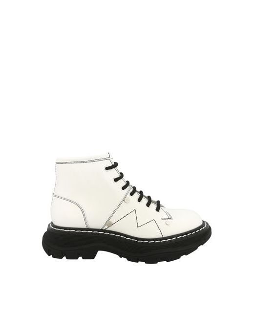 Alexander McQueen Tread Slick Lace Up Boot Ankle boots Calfskin