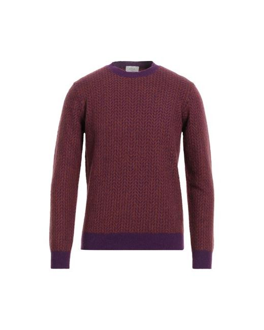 Altea Man Sweater Mauve Virgin Wool Polyamide