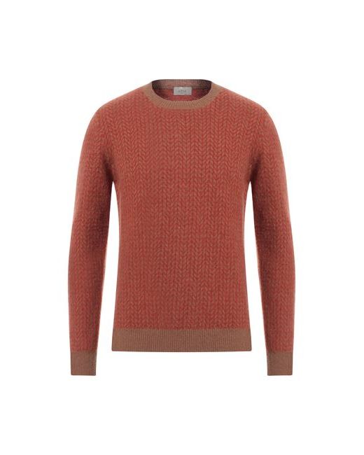 Altea Man Sweater Rust Virgin Wool Polyamide