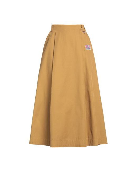 Golden Goose Midi skirt Mustard Cotton