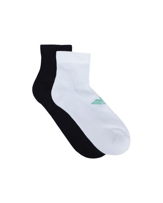 Emporio Armani Knit Ankle Soc Man Socks Hosiery Cotton Polyamide Elastane