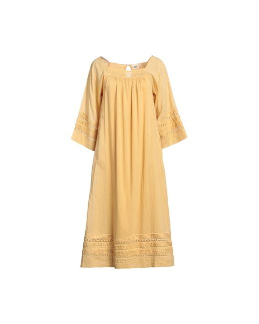 Hartford Midi dress Mustard Cotton