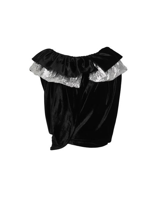 Paco Rabanne Mini skirt Aluminum Viscose Polyamide Elastane