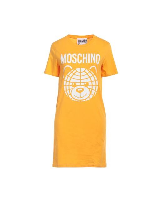 Moschino Mini dress Ocher Cotton