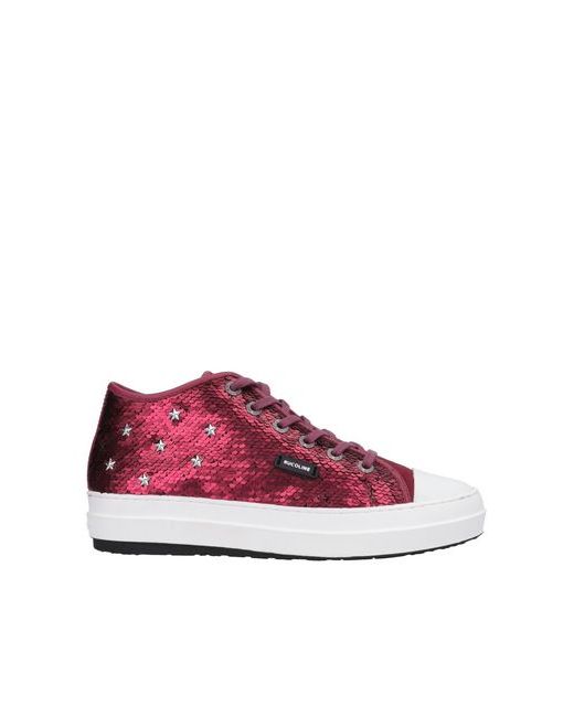Rucoline Sneakers Garnet Soft Leather Textile fibers