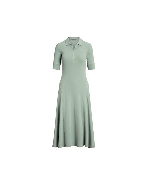 Lauren Ralph Lauren Cotton-blend Polo Dress Midi dress Cotton Modal Elastane