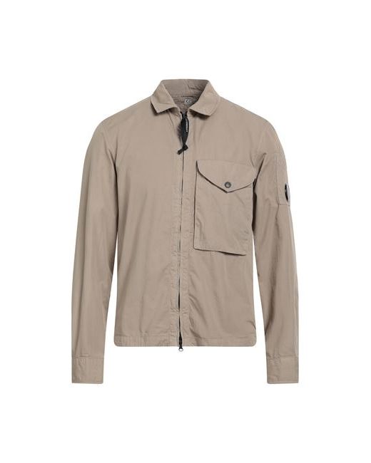 CP Company Man Shirt Khaki Cotton