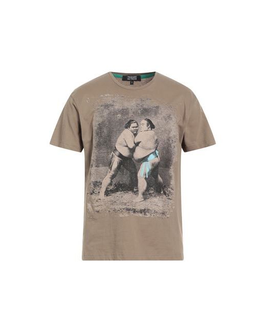 Trussardi Action Man T-shirt Khaki Cotton