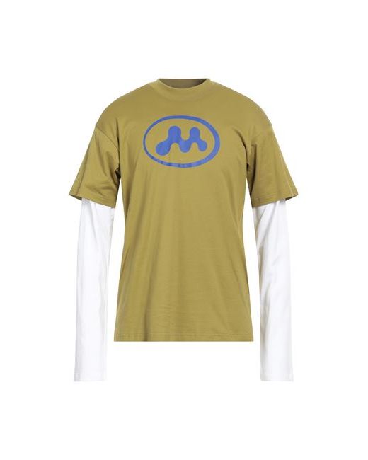 Mowalola Man T-shirt Military Cotton