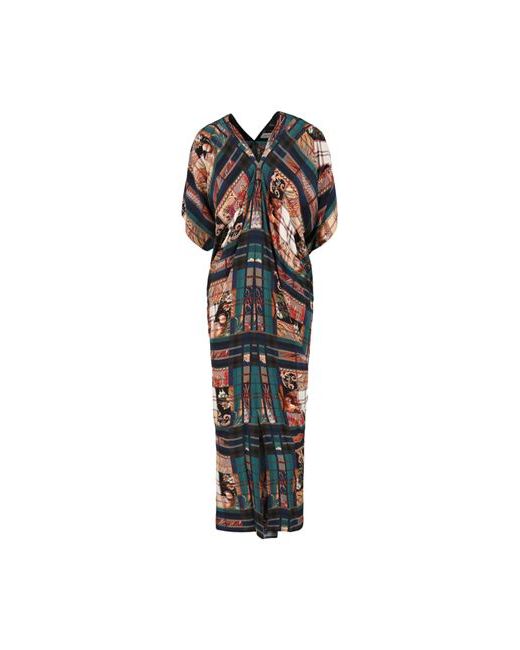 Ferragamo Print Kaftan Dress Maxi dress Multicolored Silk