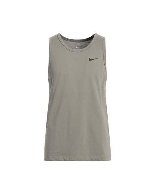 Nike Man T-shirt Military Cotton Polyester