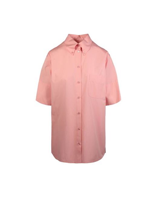 Ferragamo Button Down Woven Shirt Cotton