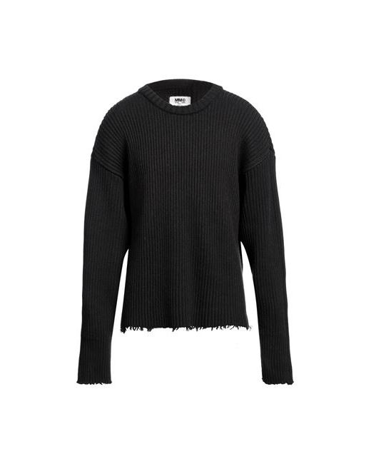 Mm6 Maison Margiela Man Sweater Cotton Wool Polyamide Elastane