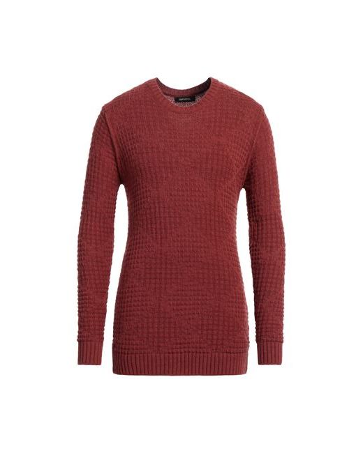 Imperial Man Sweater Brick Acrylic Wool Alpaca wool Viscose