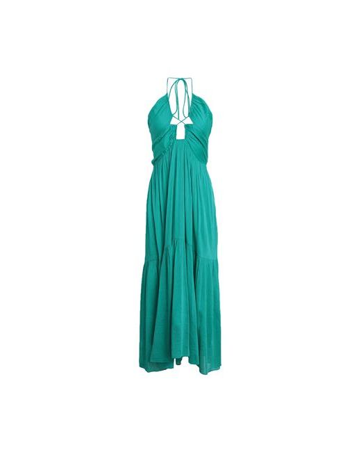 Isabel Marant Maxi dress Emerald Cotton Silk