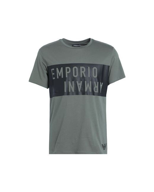 Emporio Armani Knit T-shirt Man Military Cotton
