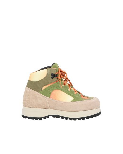 Diemme Sneakers Military Leather Textile fibers
