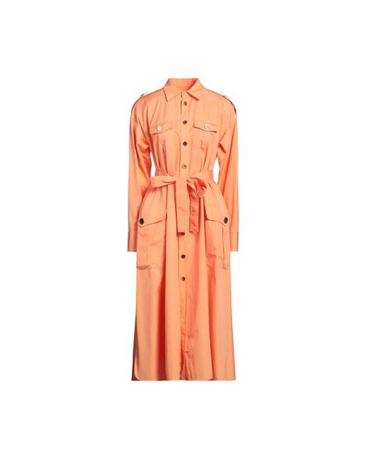 Dsquared2 Midi dress Apricot Cotton