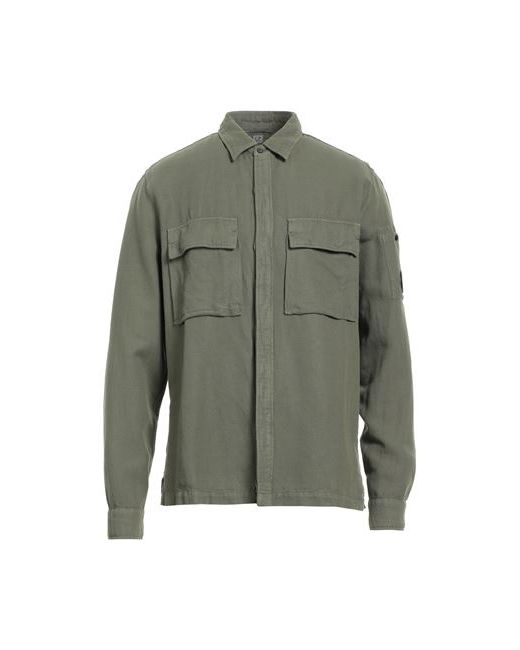 CP Company Man Shirt Military Cotton Linen