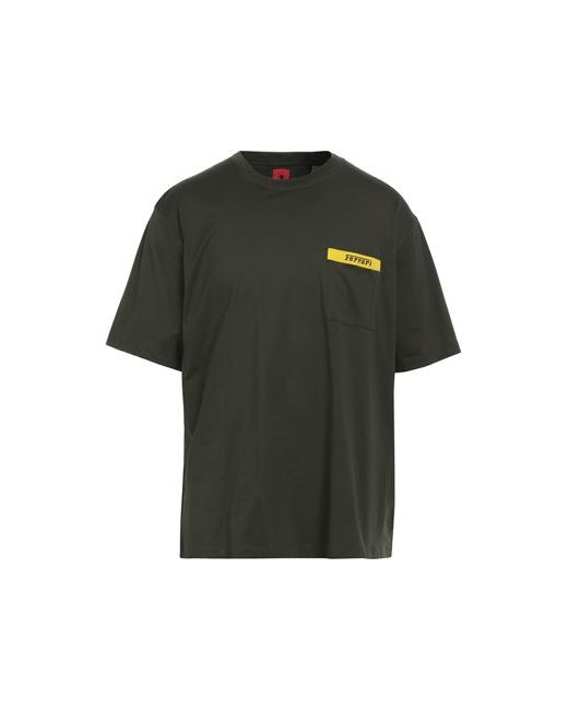 Ferrari Man T-shirt Military Cotton