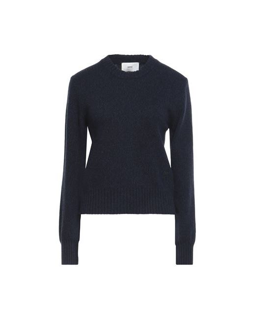 AMI Alexandre Mattiussi Sweater Midnight Cashmere Wool