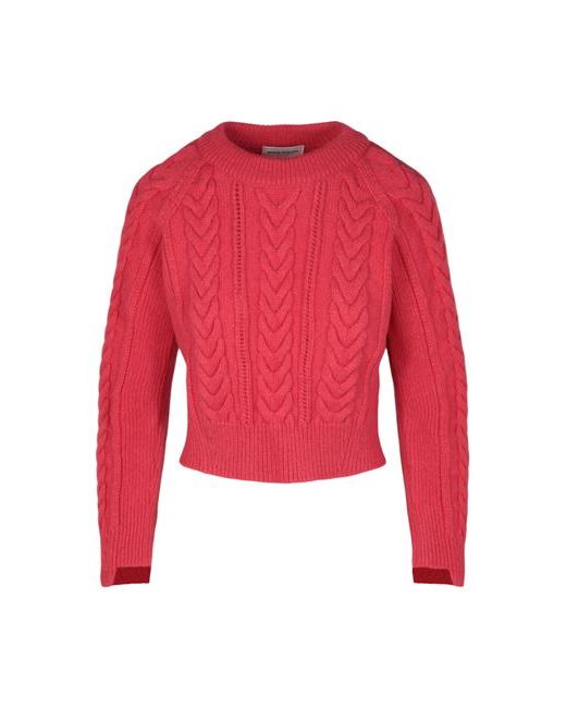 Alexander McQueen Cable Knit Wool Sweater