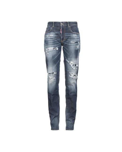 Dsquared2 Jeans Cotton Elastomultiester Elastane Calfskin