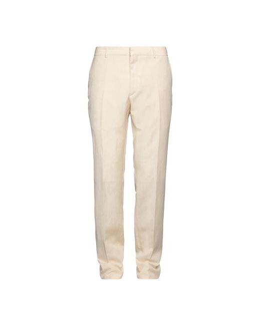 Burberry Man Pants Cream Linen Mohair wool Silk