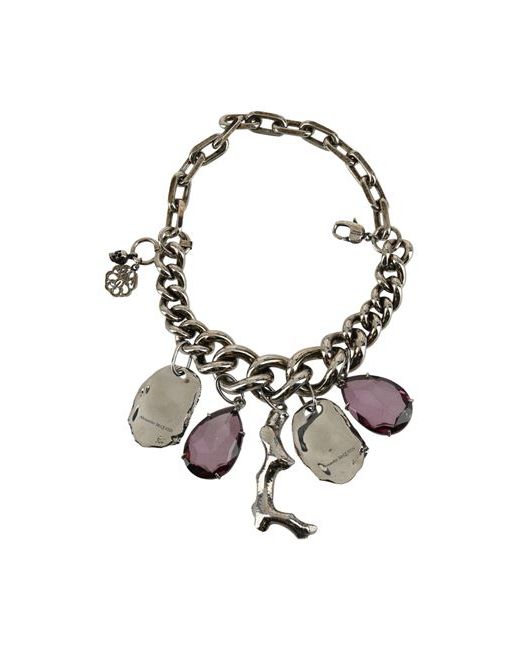 Alexander McQueen Chain Charm Bracelet Brass