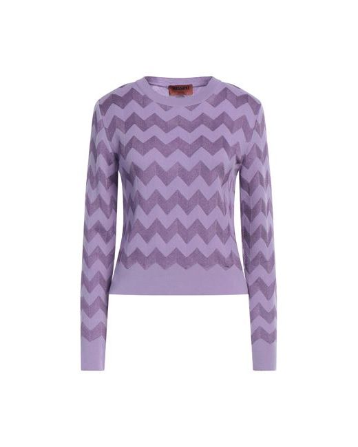 Missoni Sweater Lilac Wool Viscose Polyamide