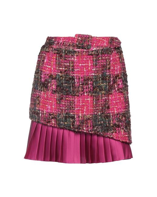 Andersson Bell Mini skirt Fuchsia Wool Acrylic Nylon Synthetic fibers Cotton
