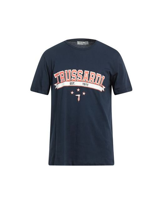 Trussardi Man T-shirt Midnight Cotton