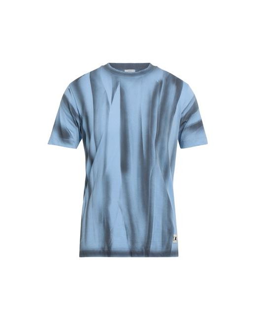 Bellwood Man T-shirt Azure Cotton