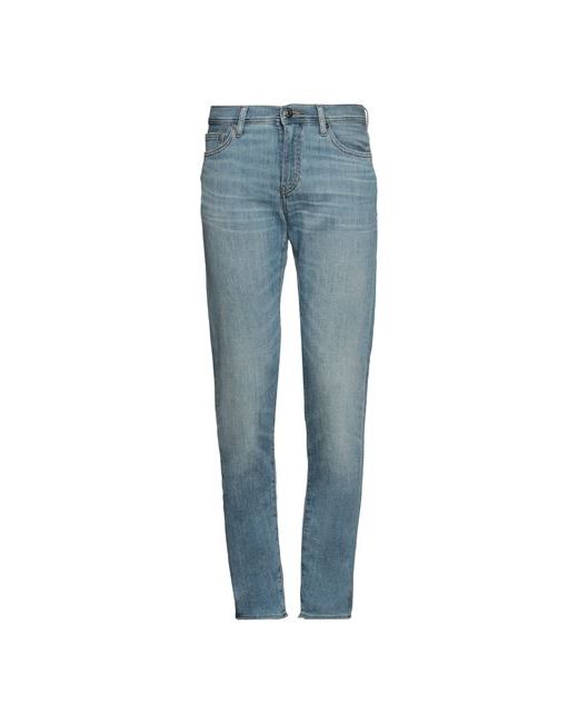 Armani Exchange Man Jeans Cotton Elastomultiester Linen