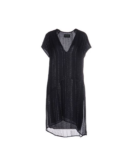 Zadig & Voltaire Mini dress Midnight Viscose Metallic fiber