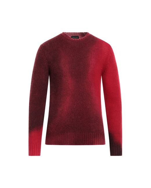 Roberto Collina Man Sweater Burgundy Mohair wool Nylon Wool